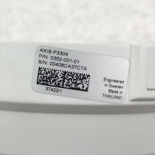 Axis P3304 POE indoor network IP security camera