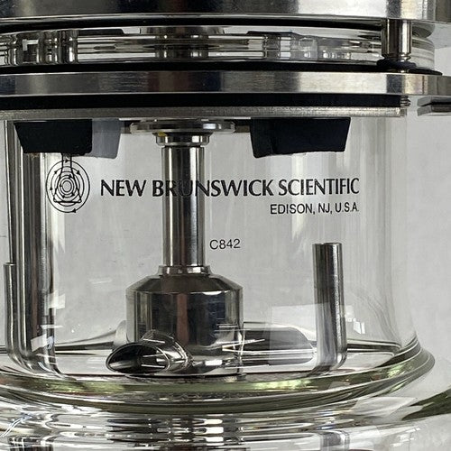 New Brunswick Scientific C842 Glass Jacketed Vessel Bioreactor