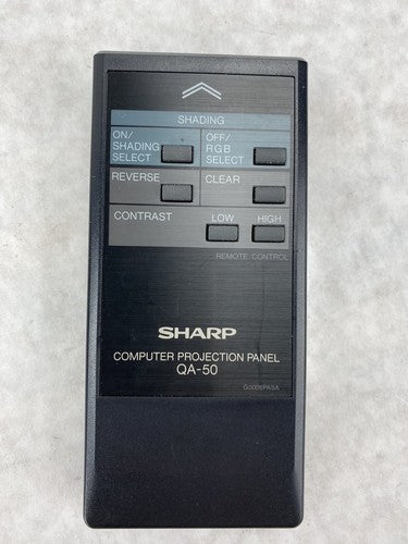Sharp QA-50 Computer Projection Panel Mode UNTESTED with Case