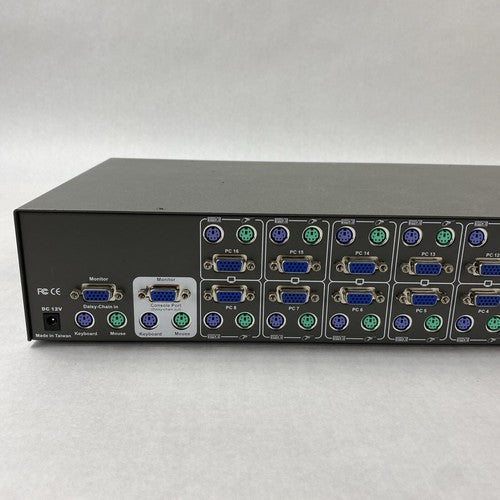 D-Link DKVM-16 PS/2 16-Port KVM Keyboard Video Mouse Switch