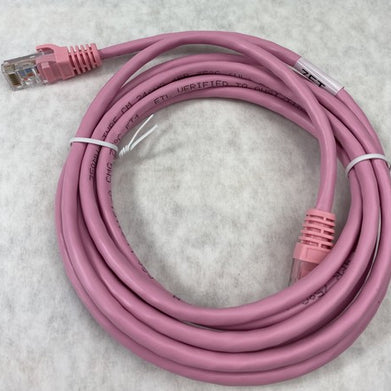 Lot( 10 ) 7ft Pink Cat5e C2G 00498 Snagless Unshielded UTP Ethernet Patch Cable