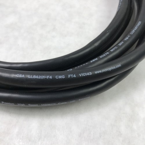 HDMI to HDMI 12ft CSA LL8401-F4 (Lot of 4)