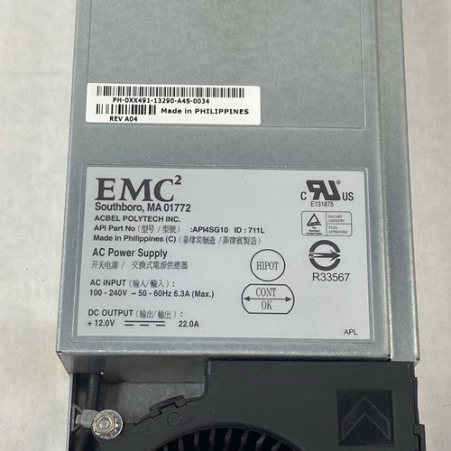 EMC 071-000-508 12V 22.0A EMC PSU Blower Module