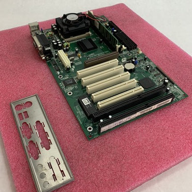 QDI P6I440ZX/Z9 Motherboard Intel Celeron 400MHz 64MB RAM w/ I/O Shield 2x ISA