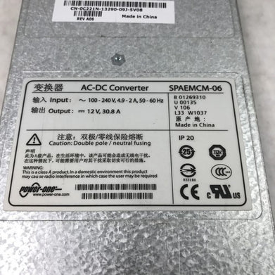 Genuine Dell C221N 240V 60Hz Power Supply