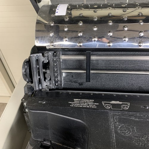 Printronix P5210 Cabinet PSA Line Matrix Printer Tested No Drivers