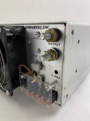 PowerTec DC Power Supply 115-230V 50-60 Hz 1500 VDC 9N5-120-17D Untested