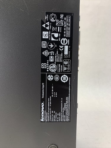 Lenovo ThinkCentre Edge72 SFF Intel Pentium G640 2.8GHz 4GB RAM No HDD No OS