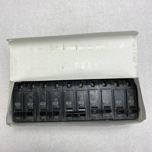 General Electric Model C THQL2130 30A 2 Pole Plug In Circuit Breaker Box Of 5