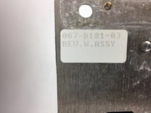Siemens 067-B181-03 Assembly For Siemens Advia 120.