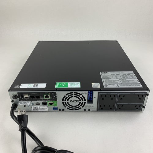 APC SMX1500RM2UCNC Battery Backup UPS w/ AP9641 No Batt No Caddy No FacePlate