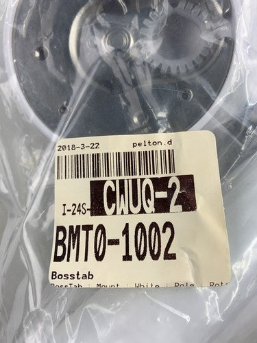 BossTab BMT0-1002 Mount White Pole - No Base