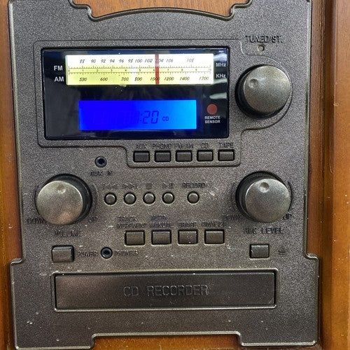 Innovative Tech ITRR-501 Wooden 5 In 1 Stereo System NEEDS REPAIR