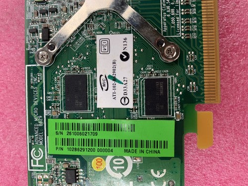 ATI 102B6290200 000004 Radeon 256MB DMS59 full profile PCIe graphics card Lot(5)