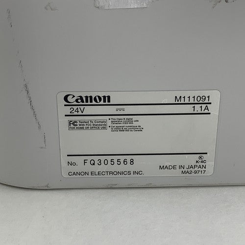 Canon ImageFormula DR-M160 Desktop Duplex Document Scanner Tested No AC Adapter