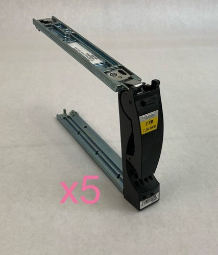 EMC Clarion 005049058 HDD Caddy - No Backplane (Lot of 5)