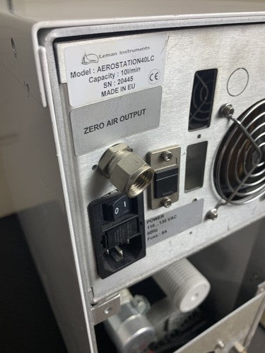Leman Instruments Aerostation40LC Ultra Zero Air Generator No Power