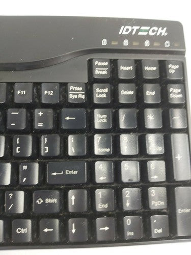 ID Tech IDKA-334312B Magstripe Card Reader Keyboard