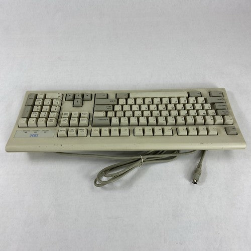 IBM KB-6323 Vintage Membrane Keyboard 104 Key PS/2 - Tested