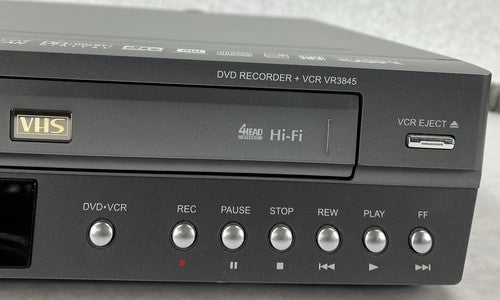 GoVideo VR3845 DVD Recorder VCR Combo No Remote