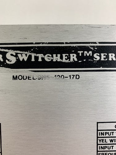 PowerTec DC Power Supply 115-230V 50-60 Hz 1500 VDC 9N5-120-17D Untested