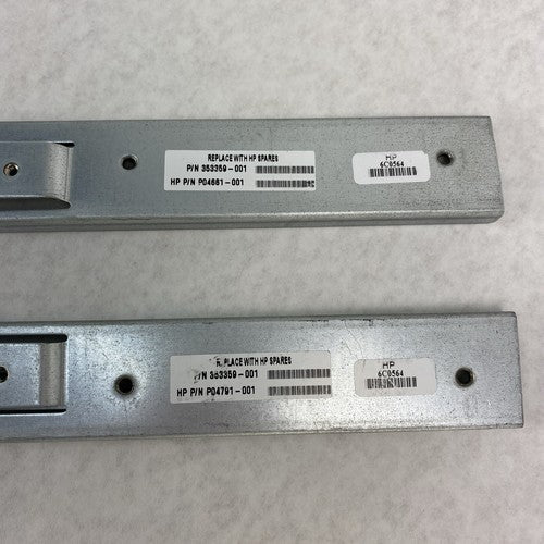 Genuine HP 6C0564 20" 1U Rail Kit Set 353359-001 P04661-001