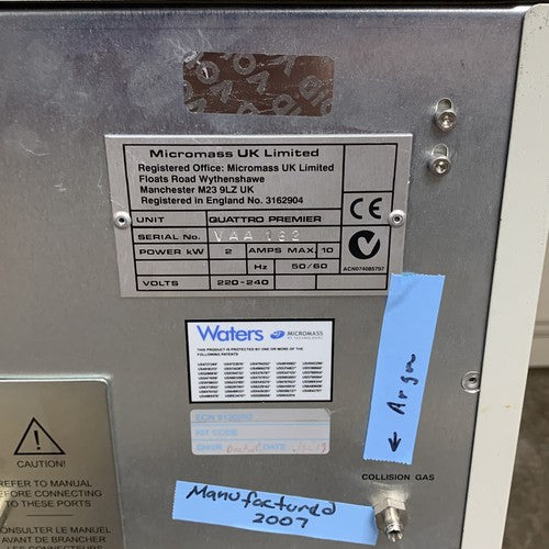 Waters Micromass Quattro Premier Analytical LC/MS/MS