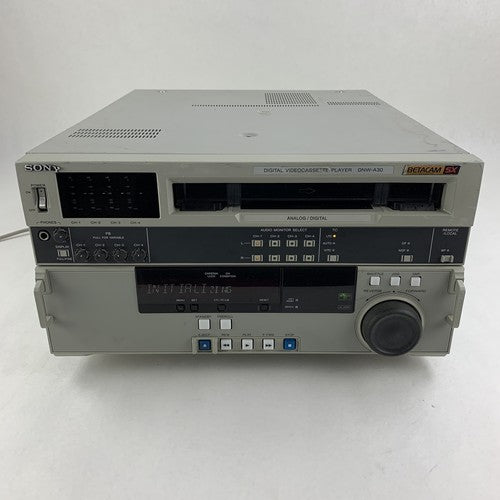 Sony DNW-A30 Digital Video Cassette Recorder Betacam Error 096 Parts and Repair