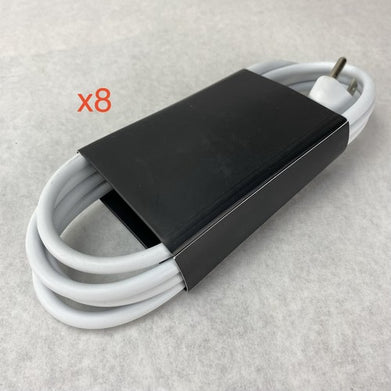 Genuine Apple Volex APC7H 125V 2.5A Laptop Charging Cable For MacBook - Lot Of 8
