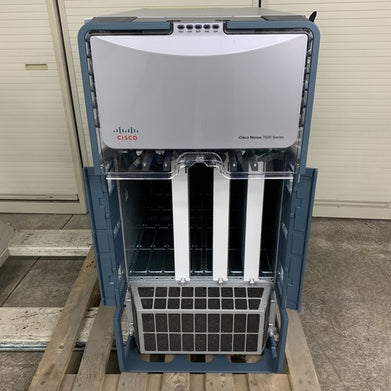 Cisco Nexus N7K-C7010 10-Slot Switch Chassis Tested w/Fans and 4x Power Supplies
