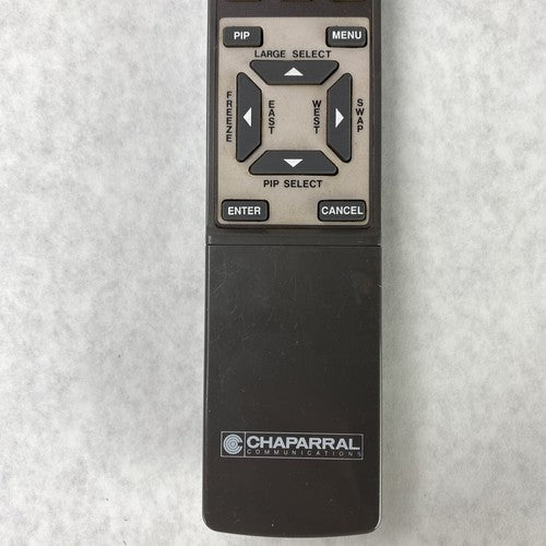 Chaparral Communications 11-3999-1 Monterey UHF/IR Remote Control BAD CHup