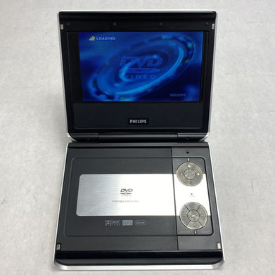 Philips PET724 Portable LCD DVD Player - Tested And No Remote