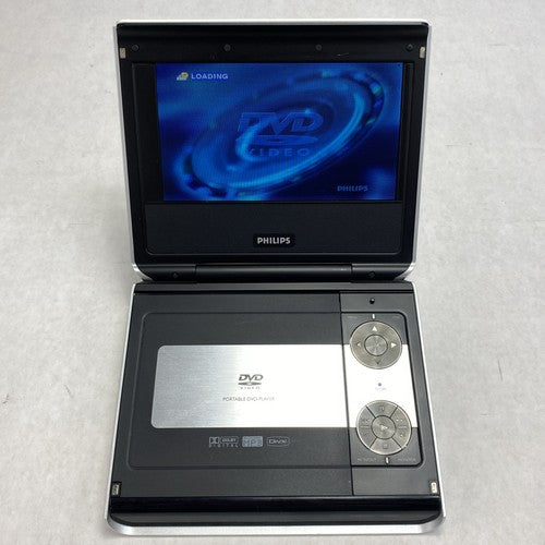 Philips PET724 Portable LCD DVD Player - Tested And No Remote