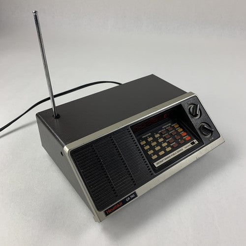 Heathkit GR-740 40 Channel Aircraft Marine Scanner Power Tested w/ Antenna