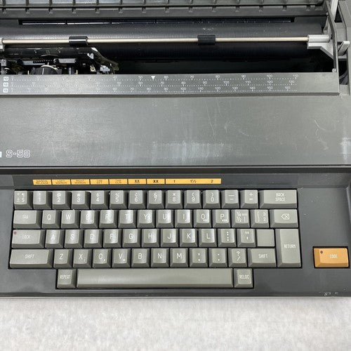 Canon S-58 Typewriter WORKS BUT NO RIBBON