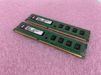 Lot( 2 ) 1GB Kingston KF680F-ELD DDR3 PC3-8500U 1066MHz 240Pin DIMM Desktop RAM