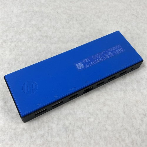 Lot of 3 HP 924850-001 Elite USB-C Dock Blue/Black - Tested