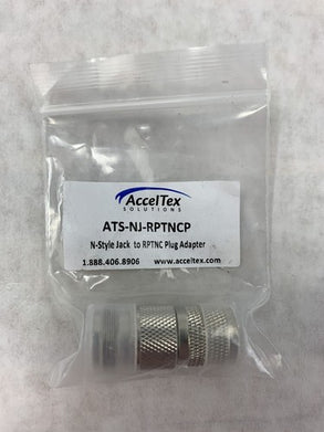 AccelTex N-Style Bulkhead Jack to Plug Arrestor ATS-NJ-RTPNCP (Lot of 6)