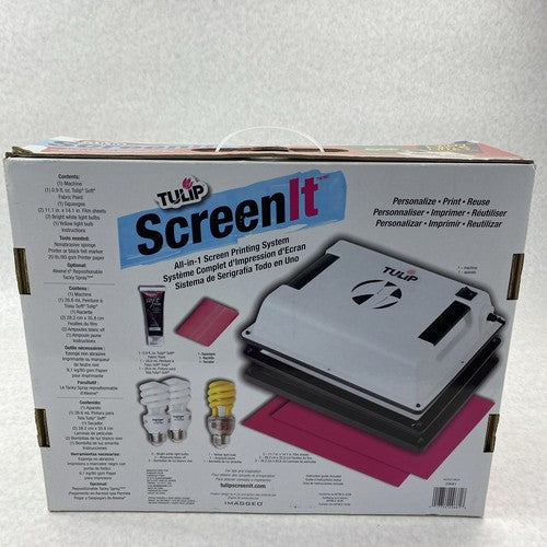 Tulip 29681 SCREENit Screen Printing LAMP ONLY No Paint No Yellow Bulb