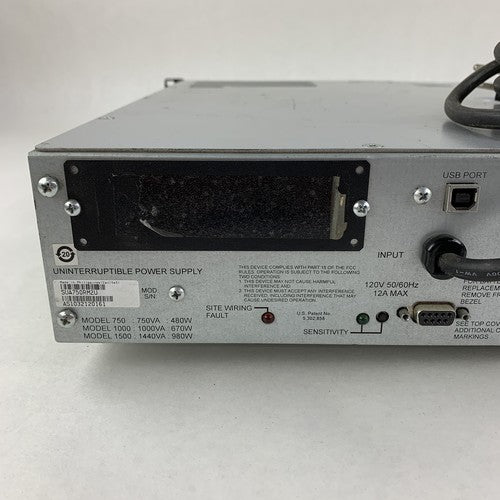 APC Smart-UPS SUA750RM2U 750VA 480W 2U Power Backup UPS Tested No Batteries