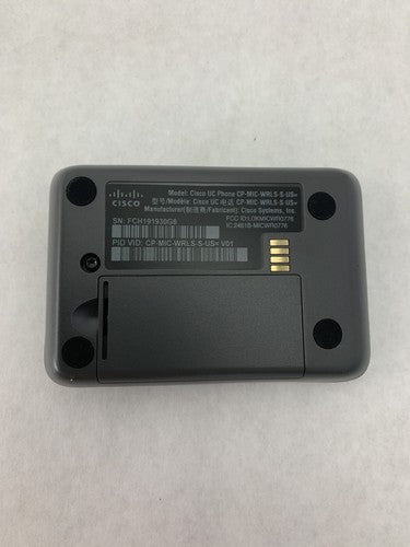 New Box Opened Cisco CP-8831-MIC-WRLS Wireless Microphone Kit