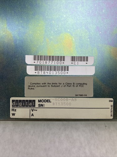 DEC SC008-AB Set 70-18771 Digital 8-NODE Star Coupler Control Hubs with Mount