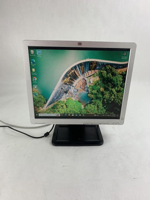 HP LE1711 LCD Monitor, 17" Screen, VGA Used