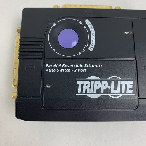 Tripp Lite Parallel Reversible Bitronics Auto Switch No Power Supply Untested