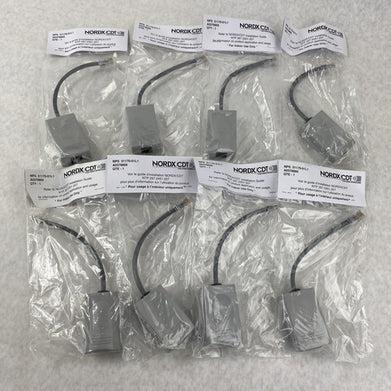 Lot of 8 Nordx CDT ISDN NPS51170-01L1 Terminating Resistor 100 Ohm