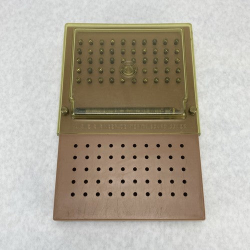 Vintage USES Finger Dexterity Board Beige Tint Cover