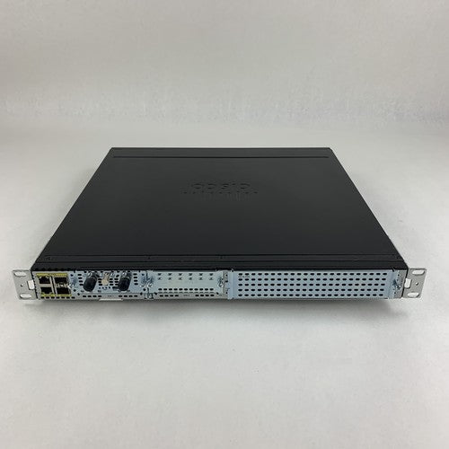 Cisco ISR4331/K9 Router Tested Reset W/ IPBaseK9 License Rack Ears