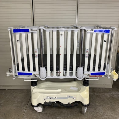 Stryker Cub FL19H Pediatric Crib with Mattress No Handles on Doors