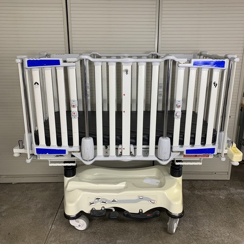Stryker Cub FL19H Pediatric Crib with Mattress No Handles on Doors