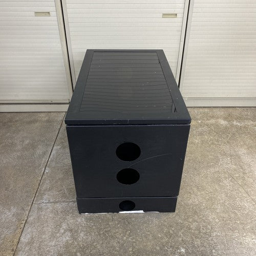 Great Lakes Tinted See-Through Short Server Rack Unit 36" x 24" x 21"
